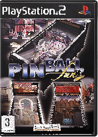 Pinball Fun PAL Playstation 2  box art